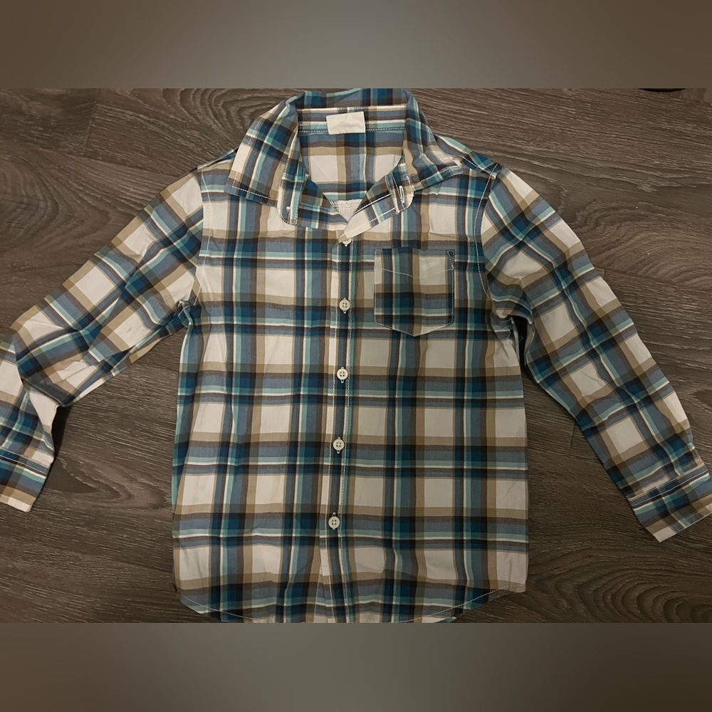 Crazy 8 boys button down shirt